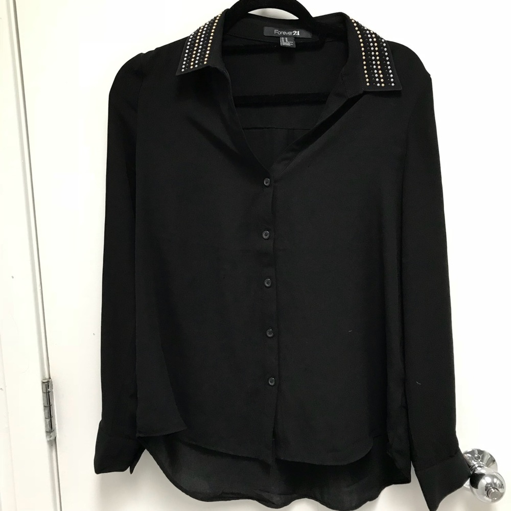 Studded Button Down - image 1